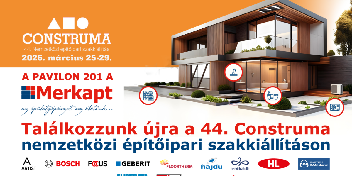 Legyen a vendégünk az idei Construmán!