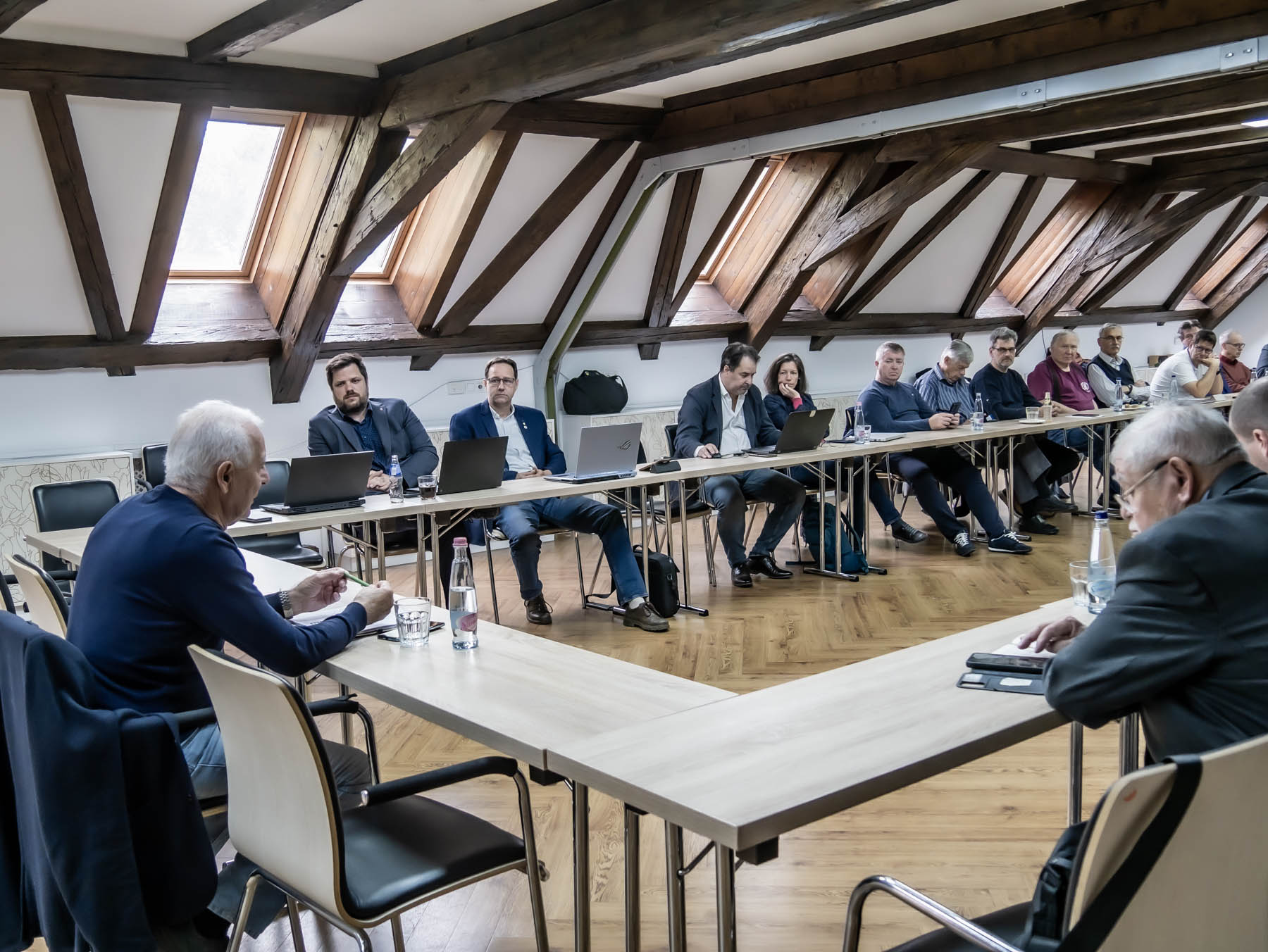 Kibővített elnökségi ülést tartott az MMK Épületgépészeti Tagozata október 14–15-i Tatán.