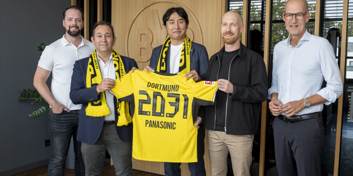 A Borussia Dortmund hivatalos partnere lett a Panasonic